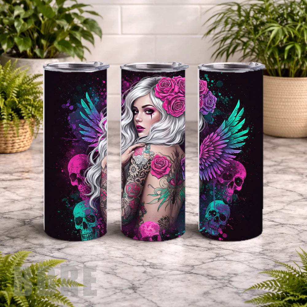 Angel Tattoo 15 OZ Straight Wrap