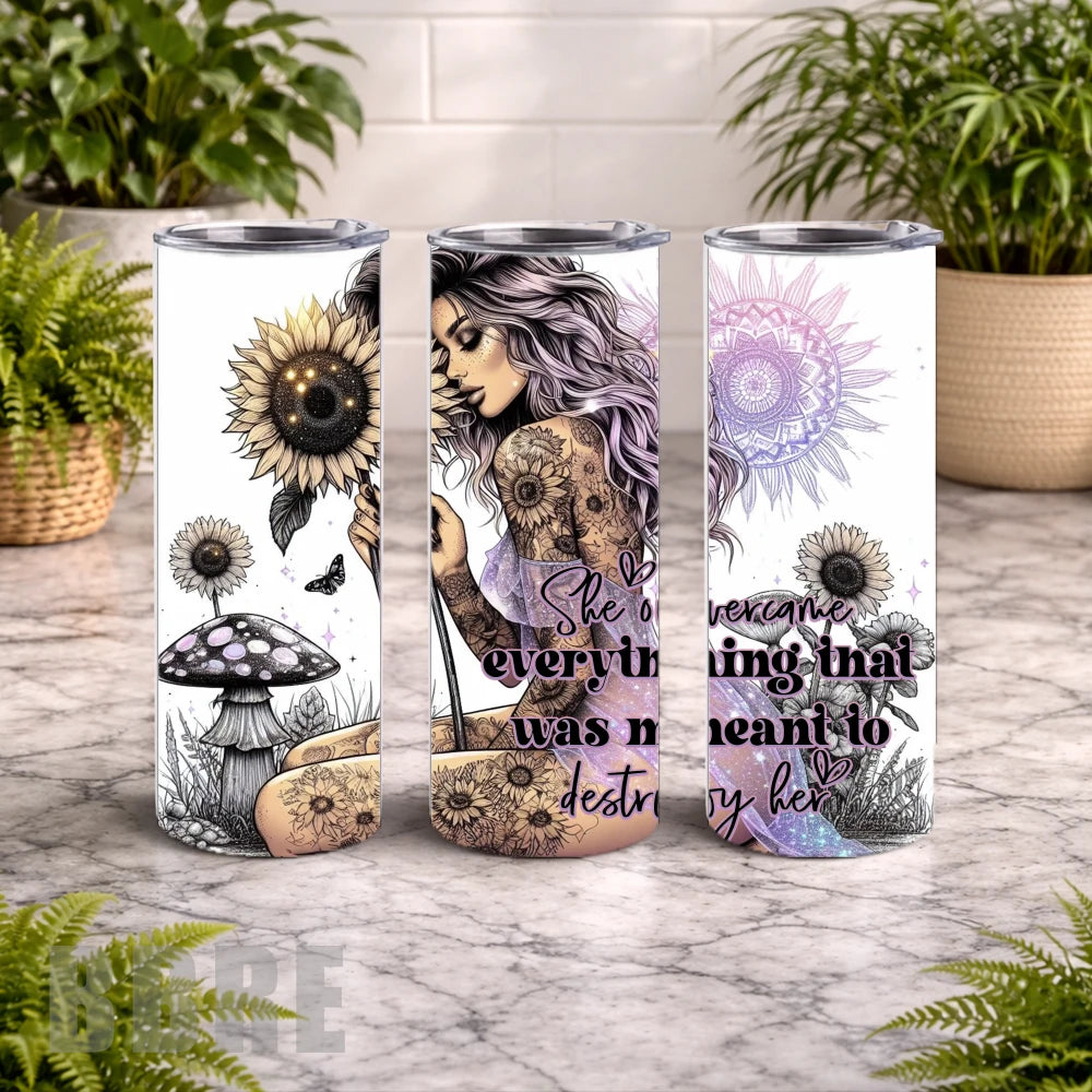 Sunflower Spirit 15 OZ Straight Wrap