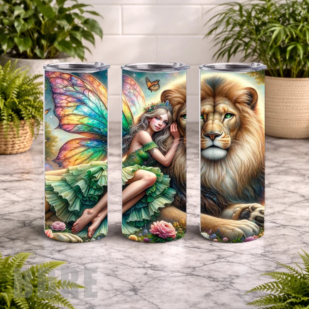 Fairy Lion 15 OZ Straight Wrap