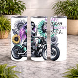 Motorcycle Queen 15 OZ Straight Wrap