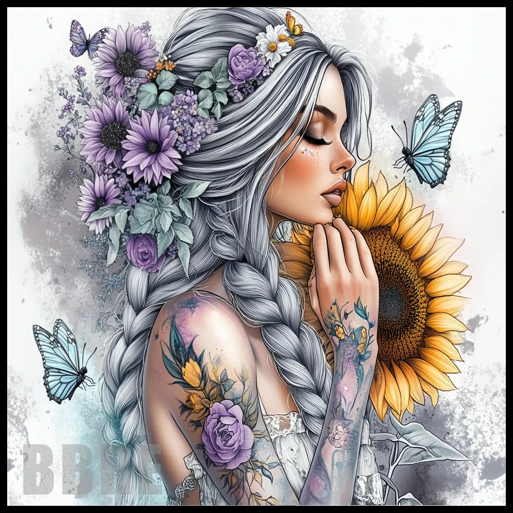 Floral Dream 4 15 OZ Straight Wrap