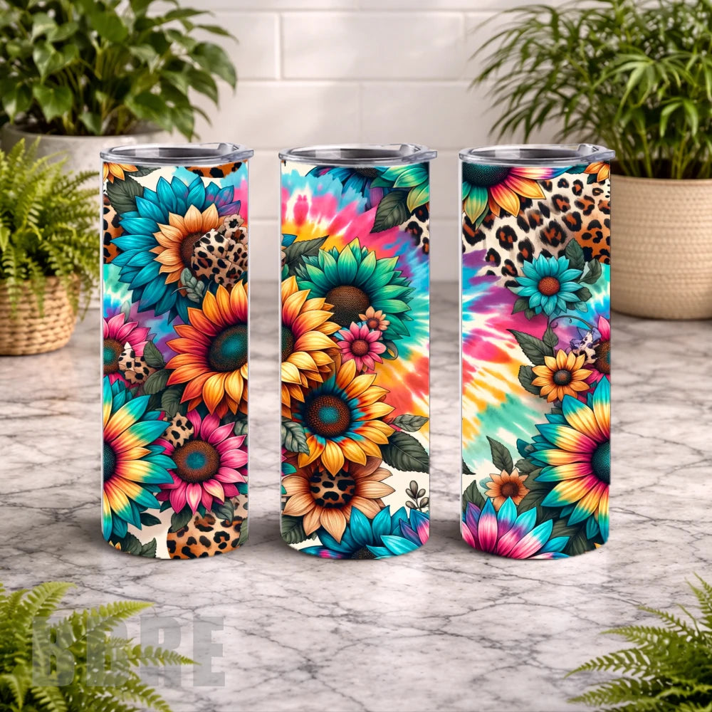 Floral Burst 13 15 OZ Straight Wrap