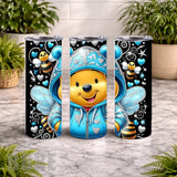 Bee Bear 15 OZ Straight Wrap