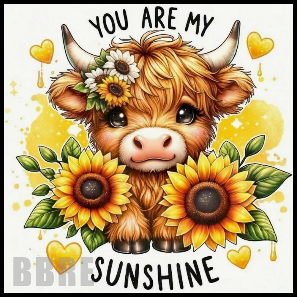 Sunshine Cow 15 OZ Straight Wrap