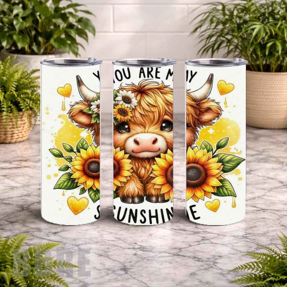 Sunshine Cow 15 OZ Straight Wrap