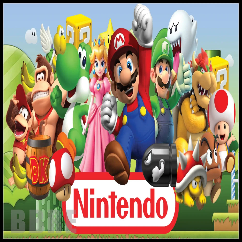 Nintendo Characters 15 OZ Straight Wrap