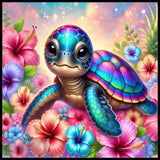 Colorful Turtle 15 15 OZ Straight Wrap