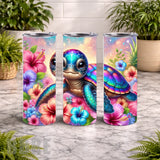 Colorful Turtle 15 15 OZ Straight Wrap