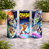 Crash Bandicoot 15 OZ Straight Wrap