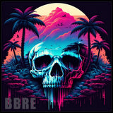 Tropical Skull 2 15 OZ Straight Wrap