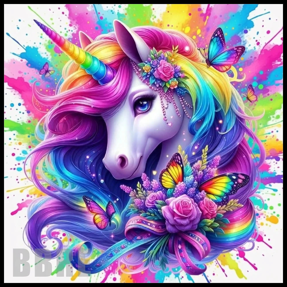 Colorful Unicorn 2 15 OZ Straight Wrap