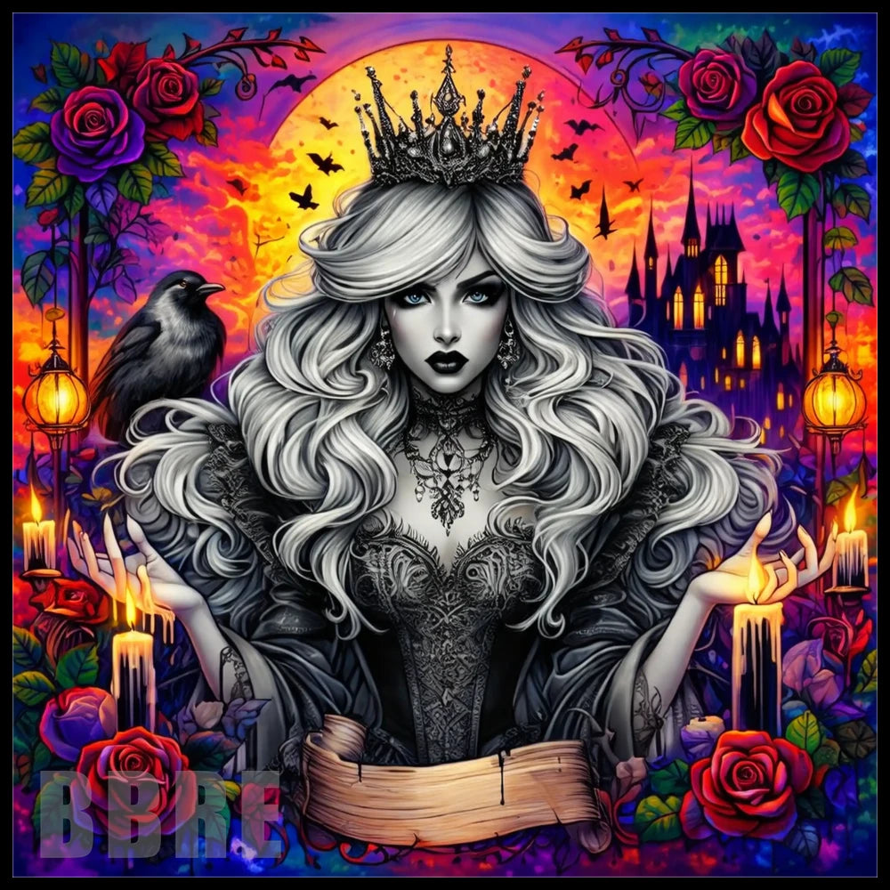 Gothic Queen 15 OZ Straight Wrap