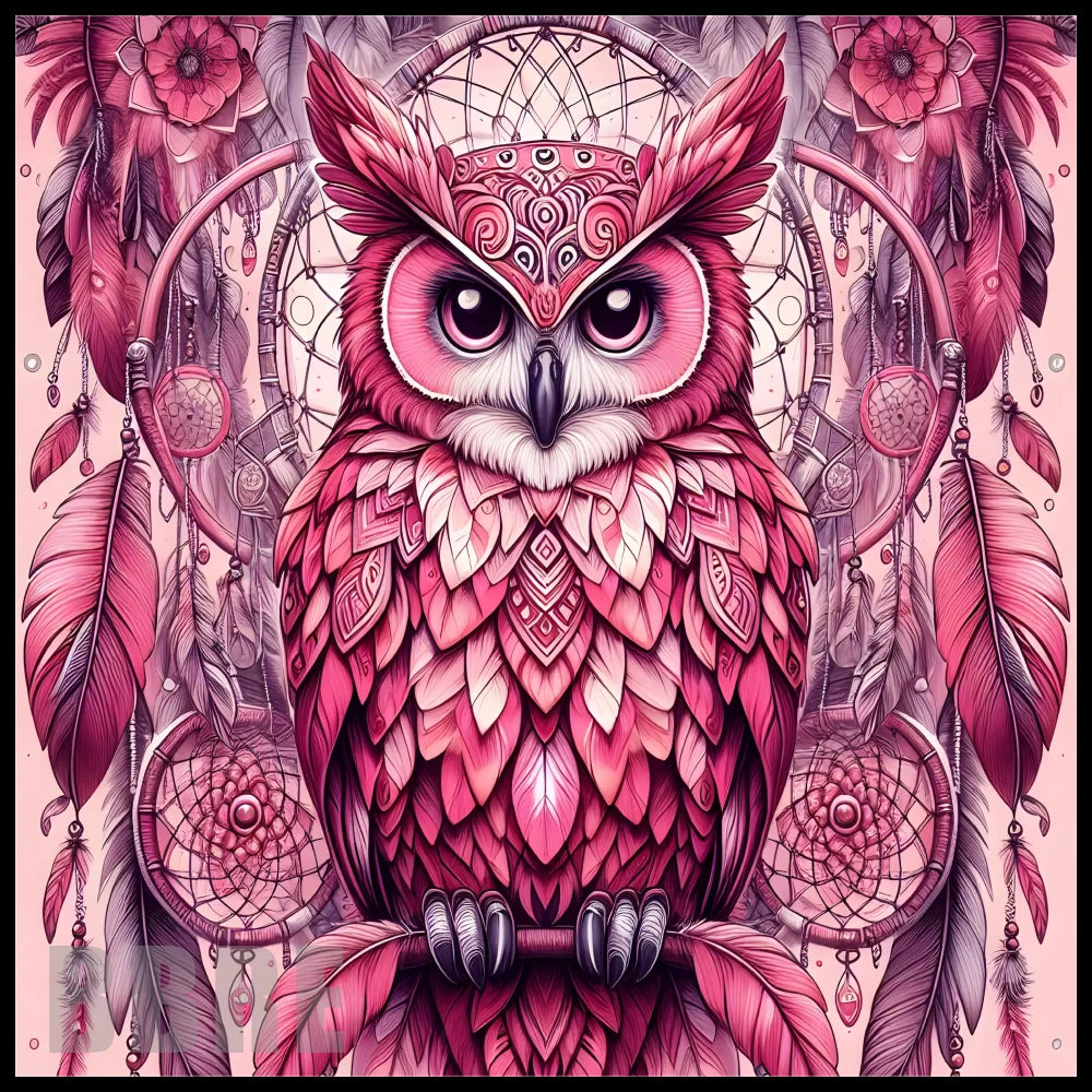 Pink Owl 15 OZ Straight Wrap