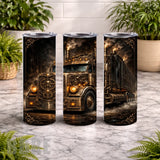 Steampunk Truck 15 OZ Straight Wrap
