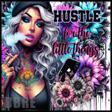 Hustle Artwork 15 OZ Straight Wrap