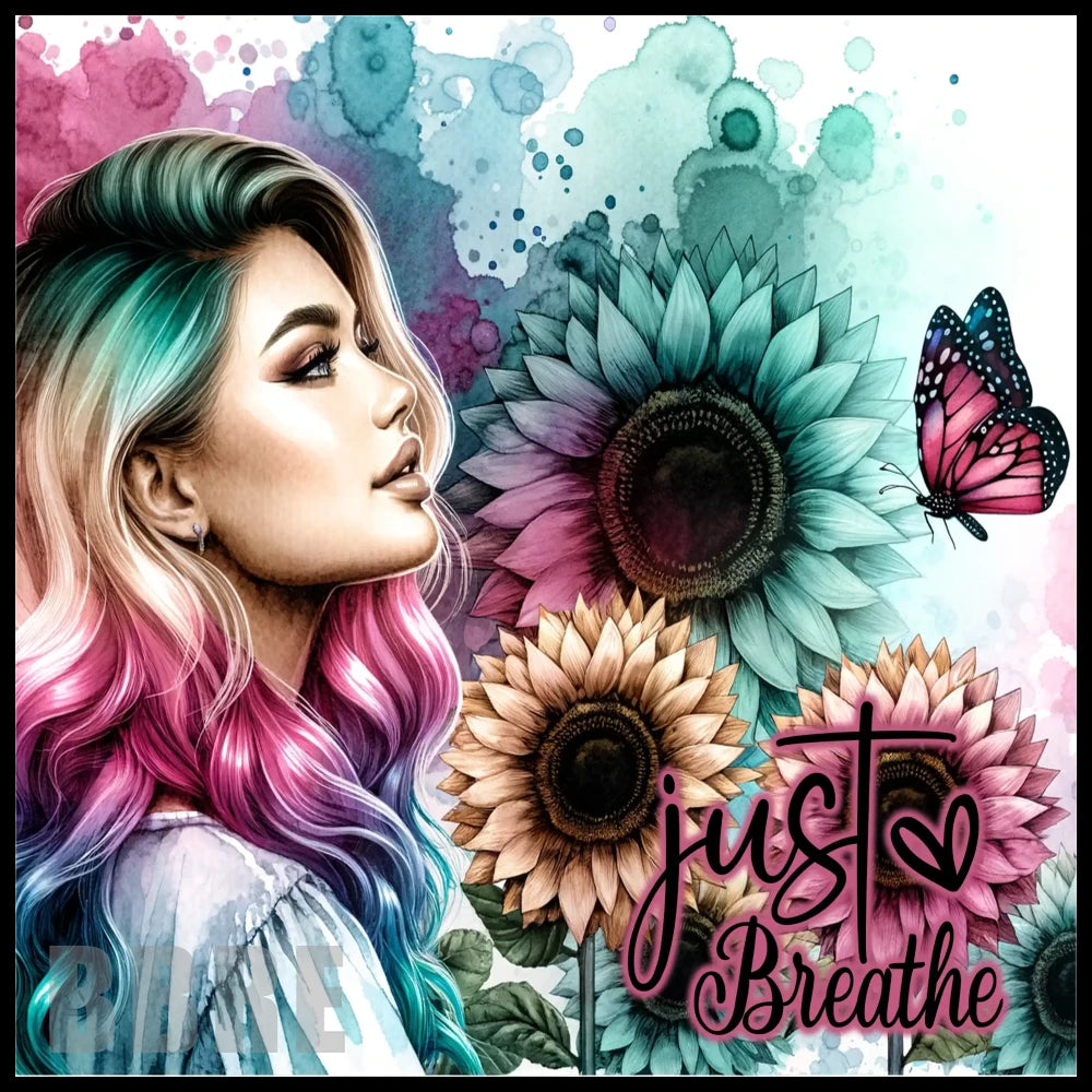 Just Breathe 15 OZ Straight Wrap