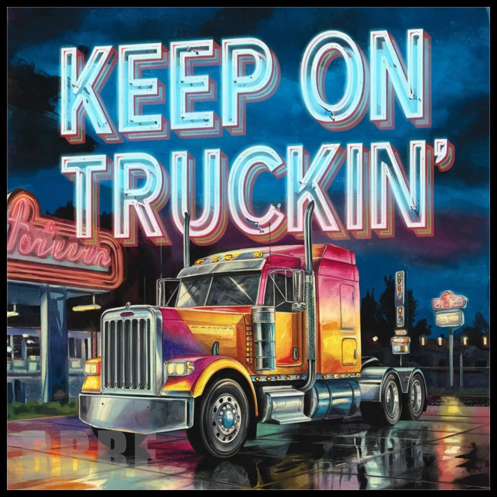 Keep On Truckin' 15 OZ Straight Wrap