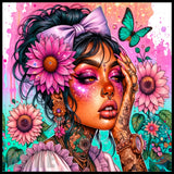 Floral Goddess 4 15 OZ Straight Wrap