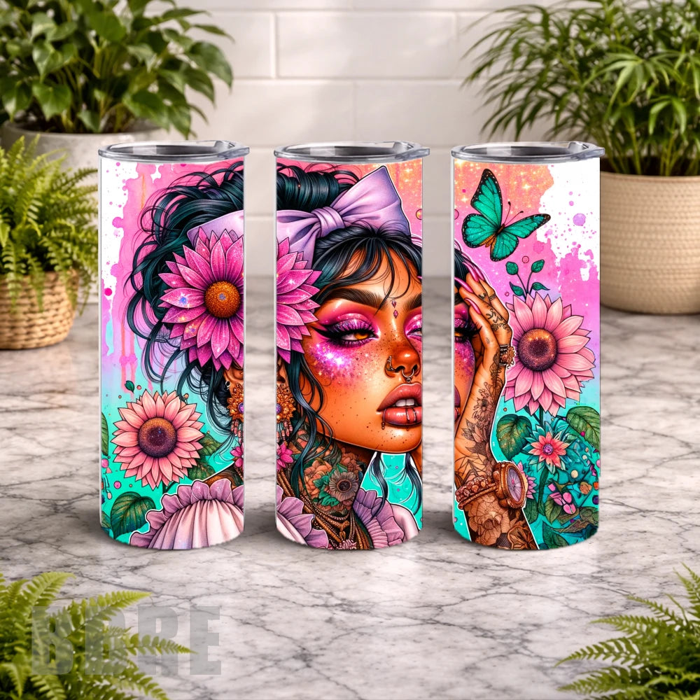 Floral Goddess 4 15 OZ Straight Wrap