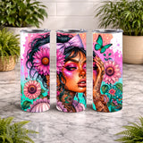 Floral Goddess 4 15 OZ Straight Wrap