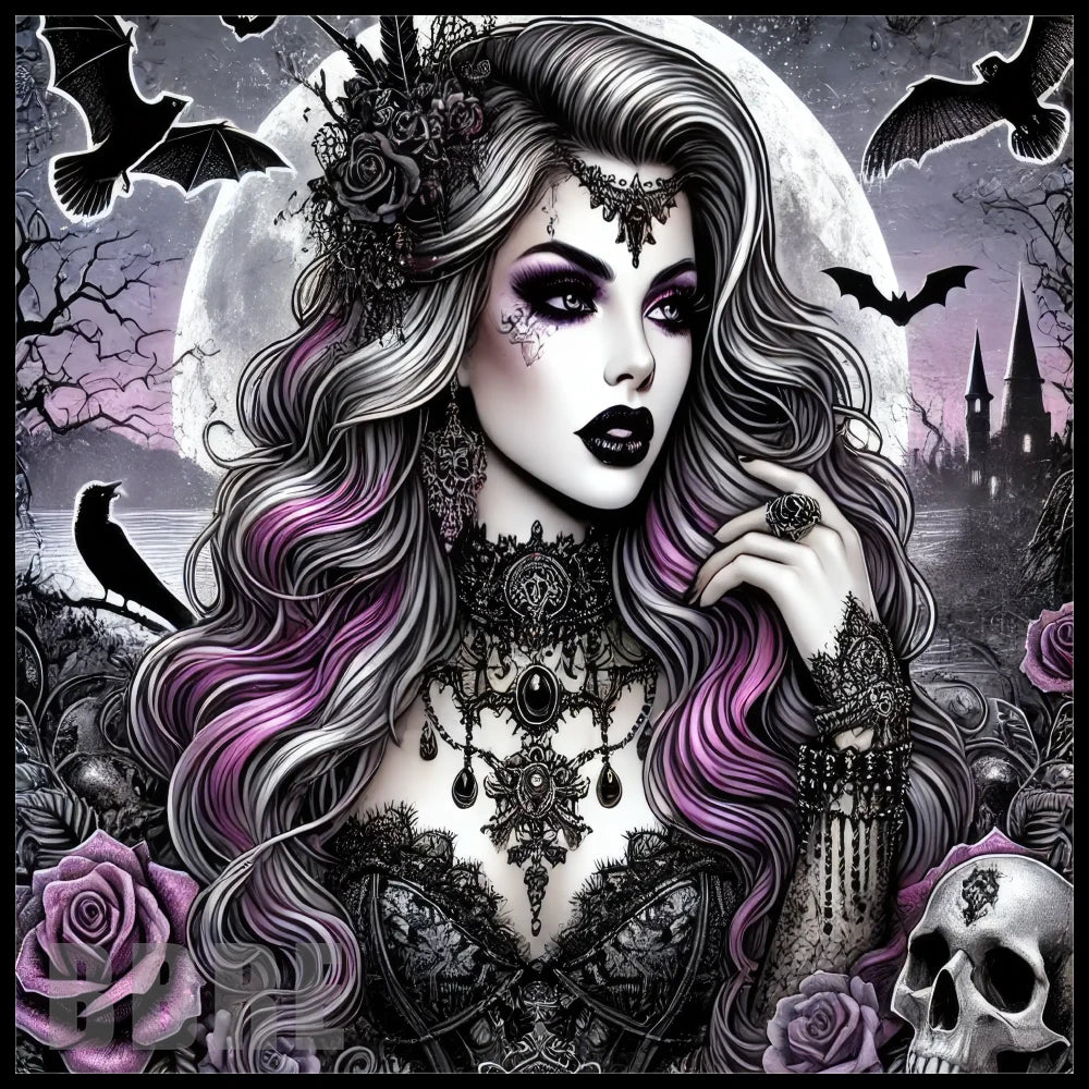 Gothic Beauty 10 15 OZ Straight Wrap