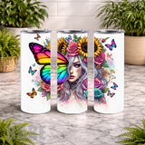Butterfly Blossom 28 15 OZ Straight Wrap