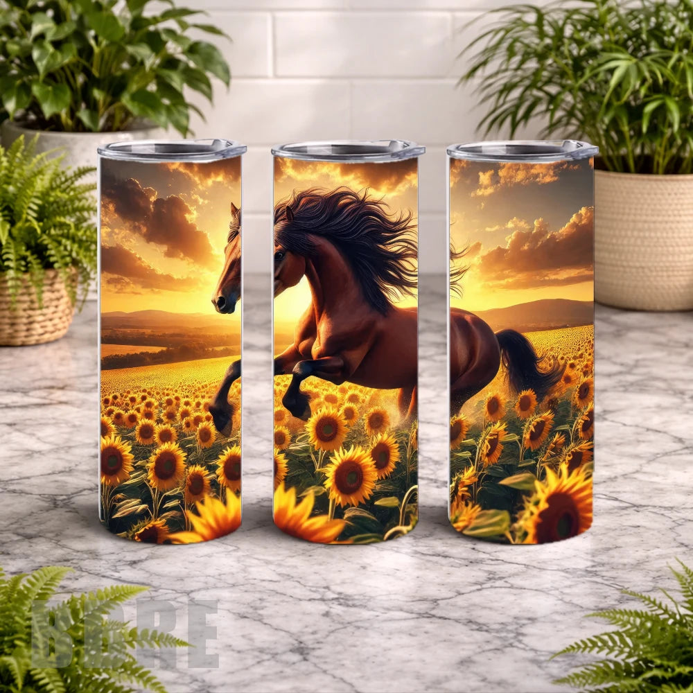 Sunflower Stallion 15 OZ Straight Wrap