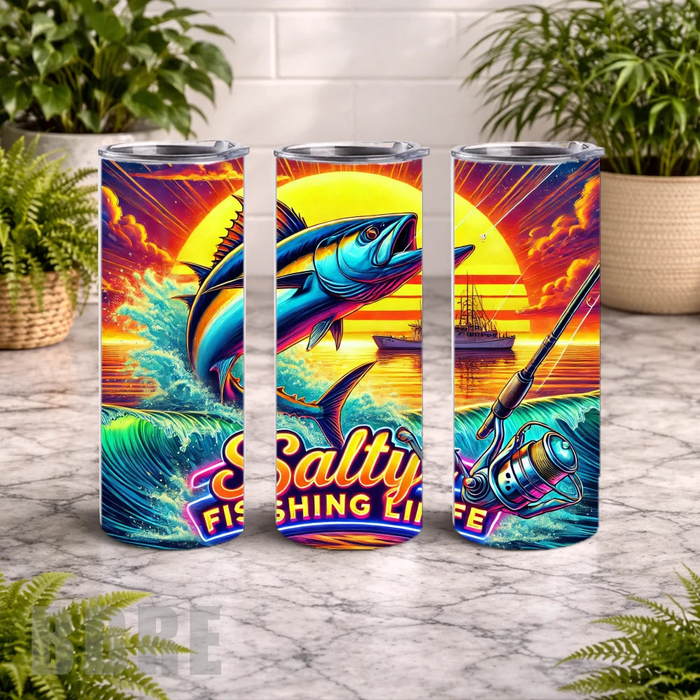 Salty Fishing 15 OZ Straight Wrap
