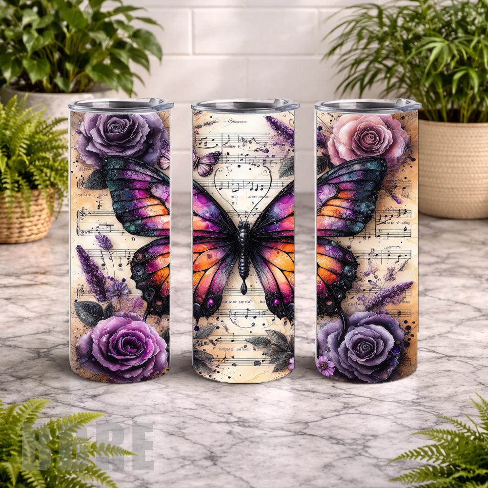 Butterfly Symphony 15 OZ Straight Wrap