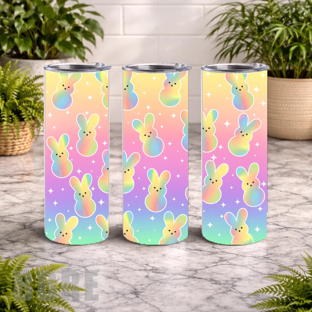 Rainbow Bunnies 15 OZ Straight Wrap