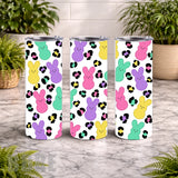 Colorful Bunnies 2 15 OZ Straight Wrap