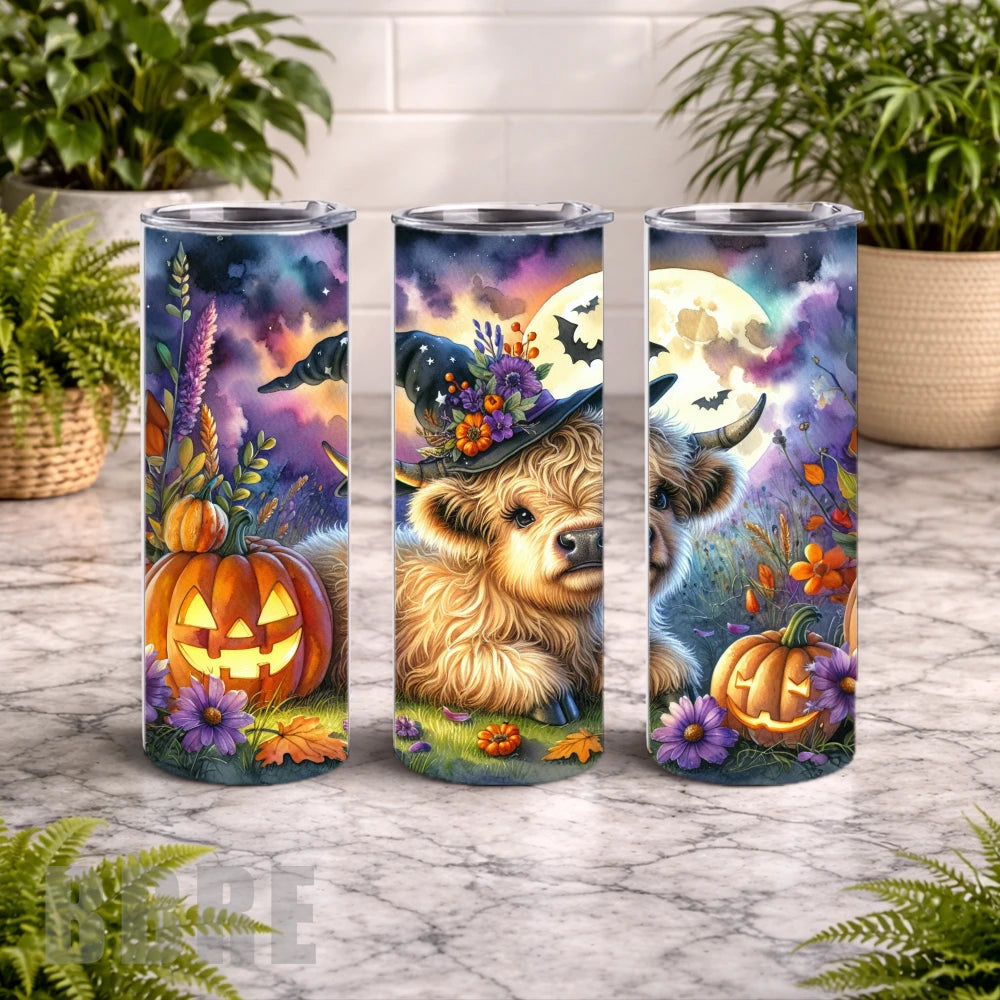 Halloween Cow 15 OZ Straight Wrap