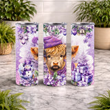 Festive Cow 15 OZ Straight Wrap