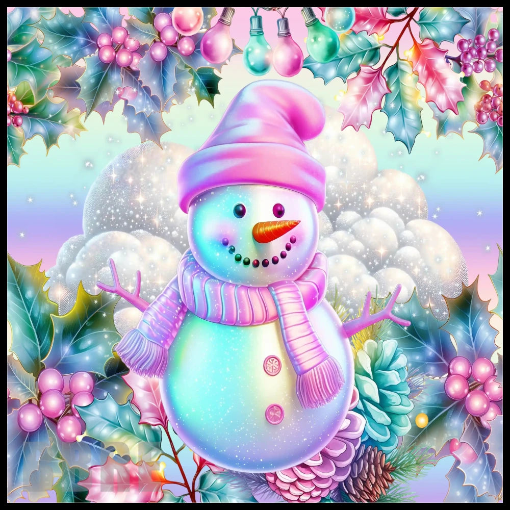 Snowman Delight 15 OZ Straight Wrap