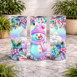 Snowman Delight 15 OZ Straight Wrap