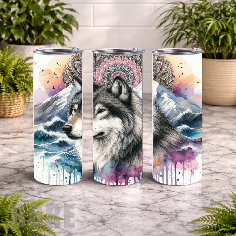 Majestic Wolf 5 15 OZ Straight Wrap