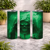 Ghostly Skull 3 15 OZ Straight Wrap