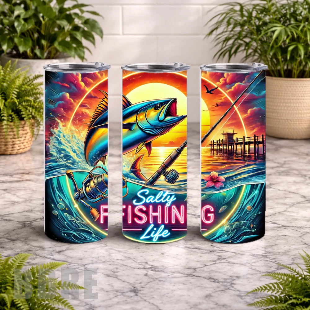 Salty Fishing 2 15 OZ Straight Wrap