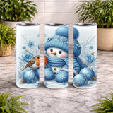 Snowman Cheer 2 15 OZ Straight Wrap