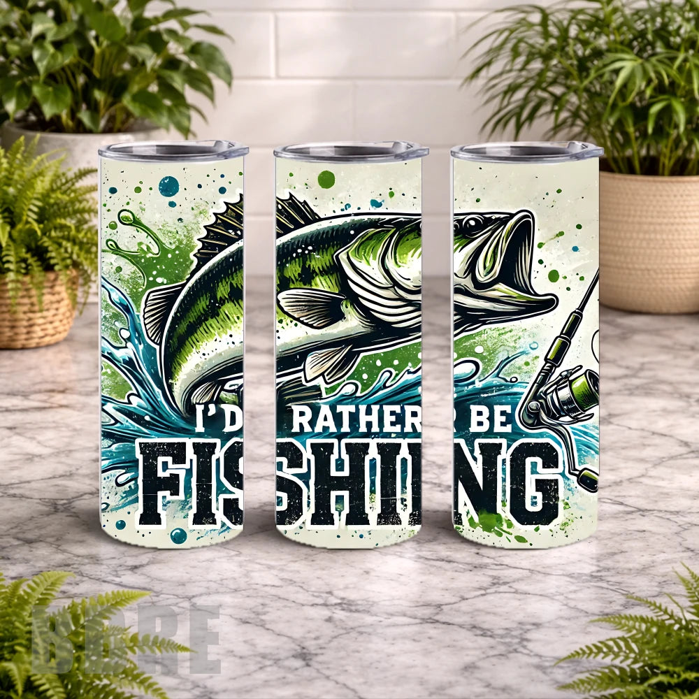 Fishing Bass 4 15 OZ Straight Wrap