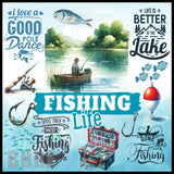 Fishing Life 2 15 OZ Straight Wrap