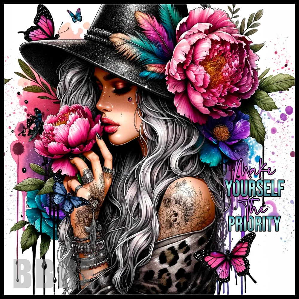 Floral Beauty 18 15 OZ Straight Wrap