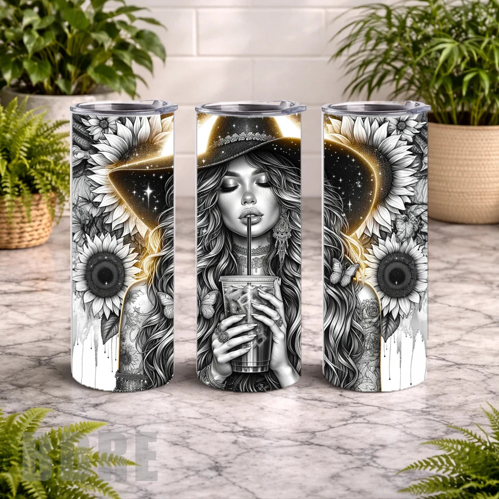 Sunflower Queen 4 15 OZ Straight Wrap