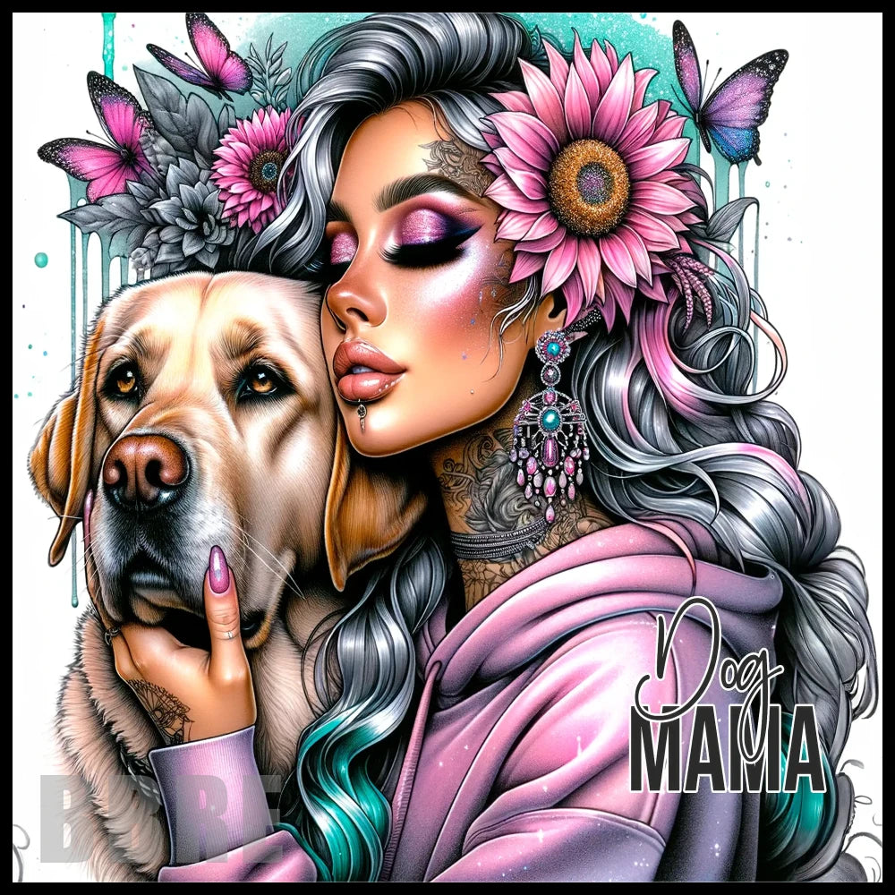 Dog Mama 3 15 OZ Straight Wrap