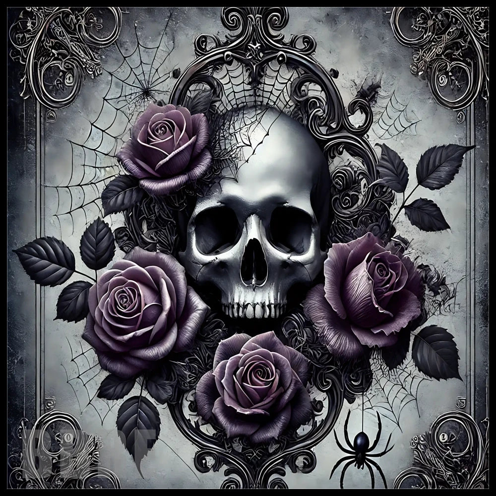 Gothic Floral 15 OZ Straight Wrap