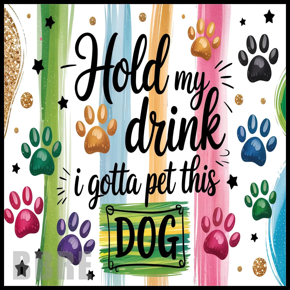 Pet Lover 15 OZ Straight Wrap