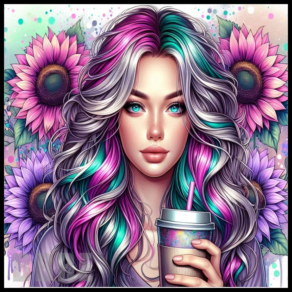 Floral Beauty 20 15 OZ Straight Wrap