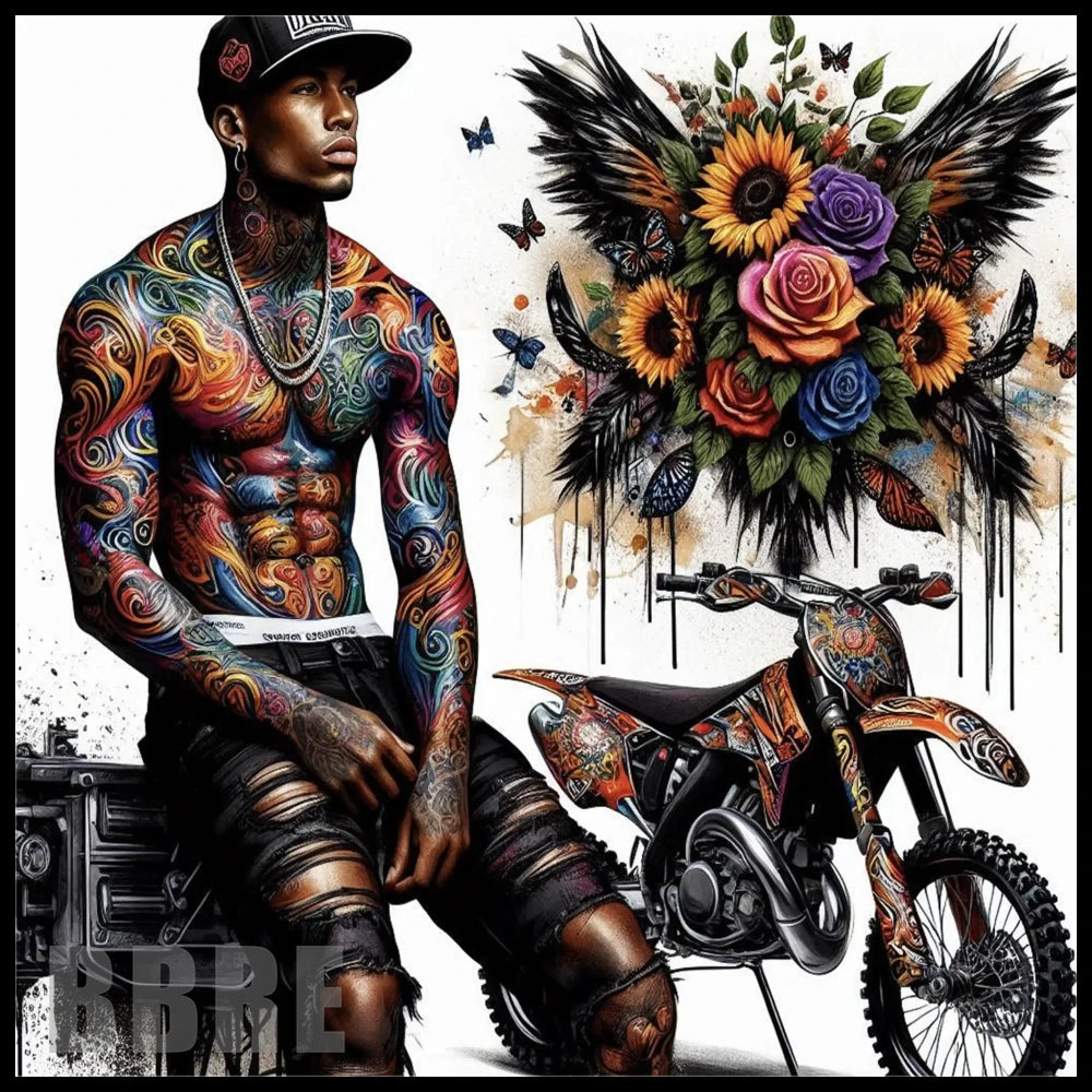Vibrant Rider 15 OZ Straight Wrap