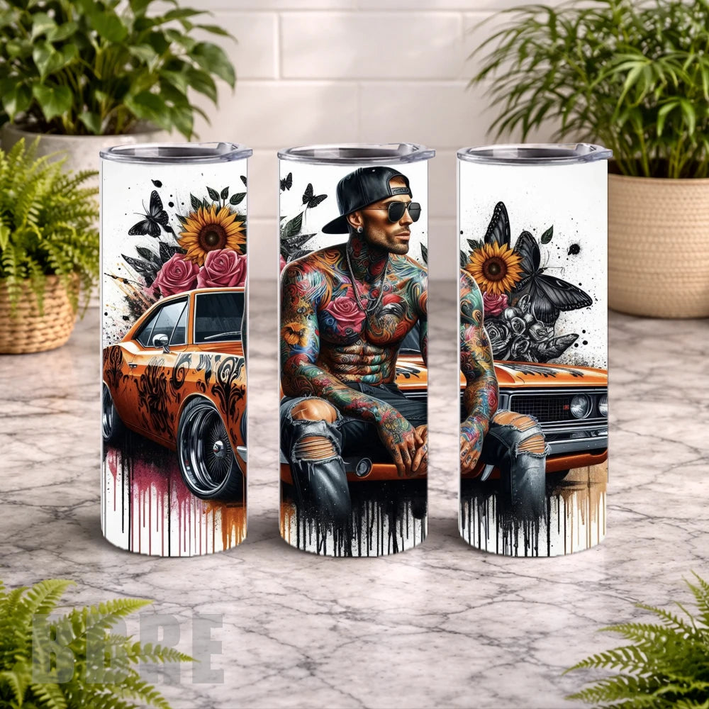 Tattooed Man 15 OZ Straight Wrap