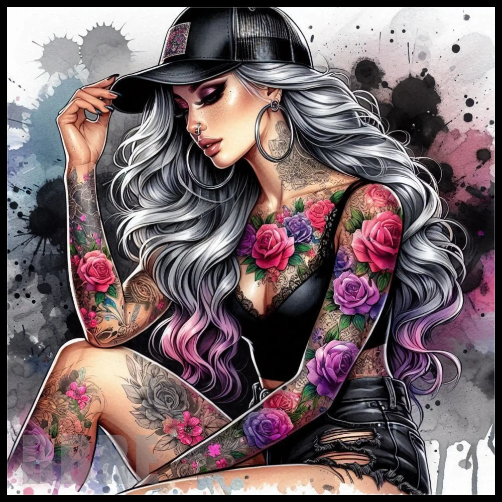 Tattooed Beauty 4 15 OZ Straight Wrap